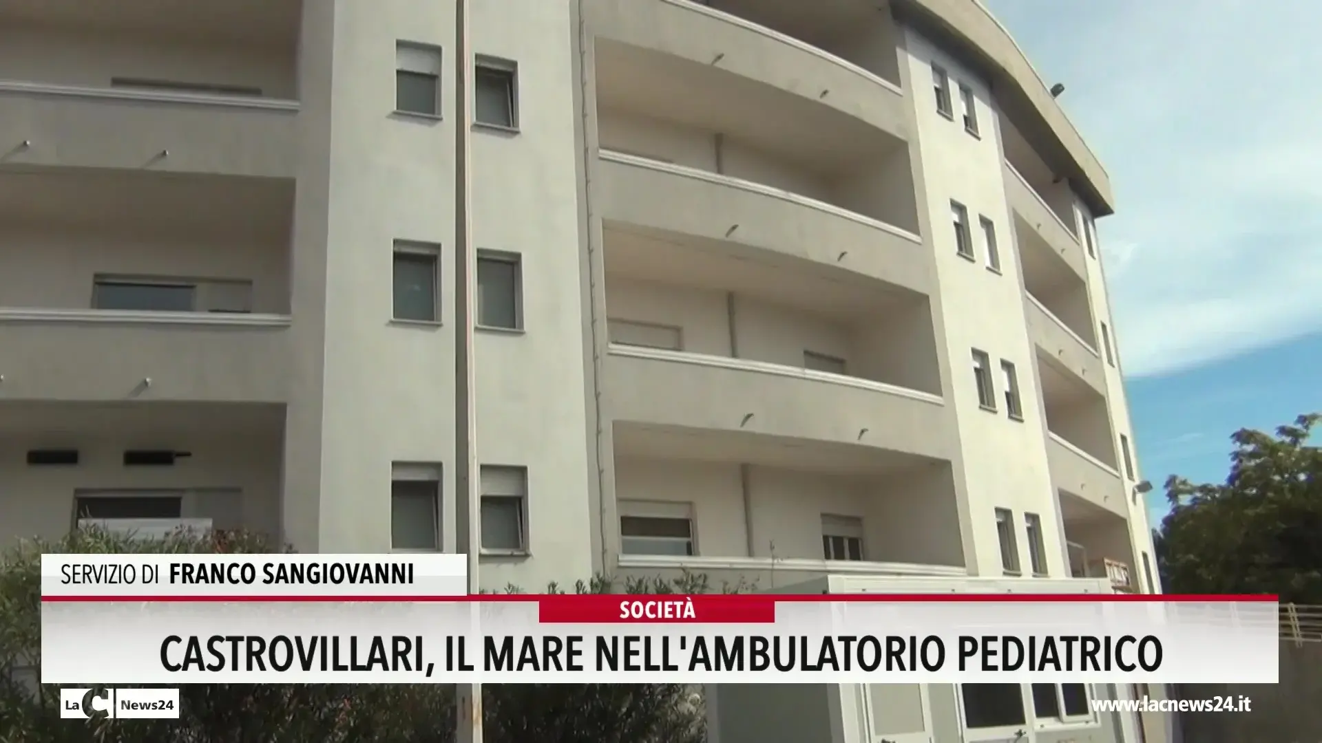 Castrovillari, il mare nell ambulatorio pediatrico