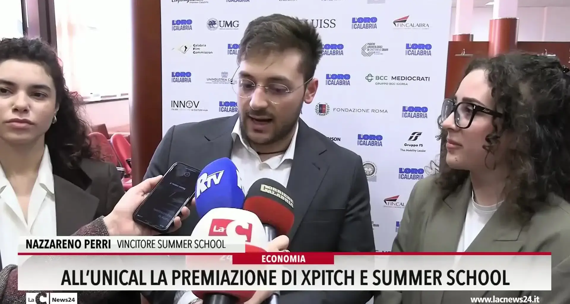 All Unical la premiazione di xpitch e summer school