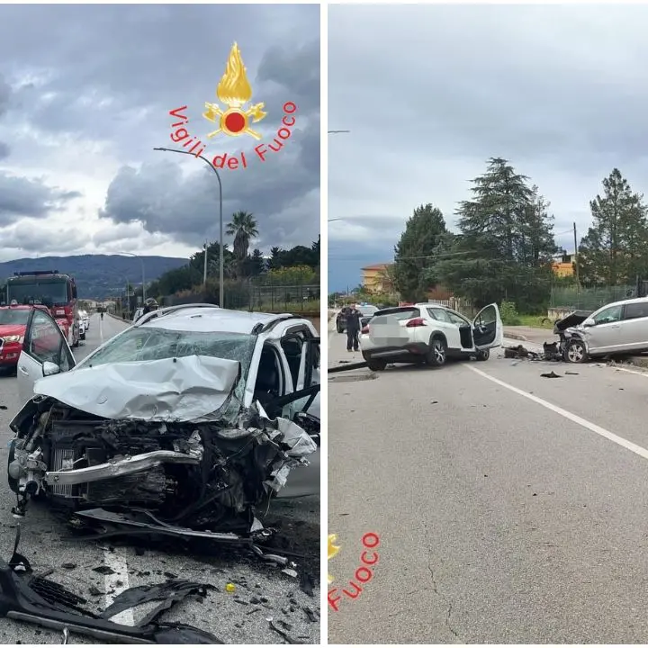 Incidente a Lamezia Terme: quattro feriti, donna in gravi condizioni trasportata in elisoccorso\n