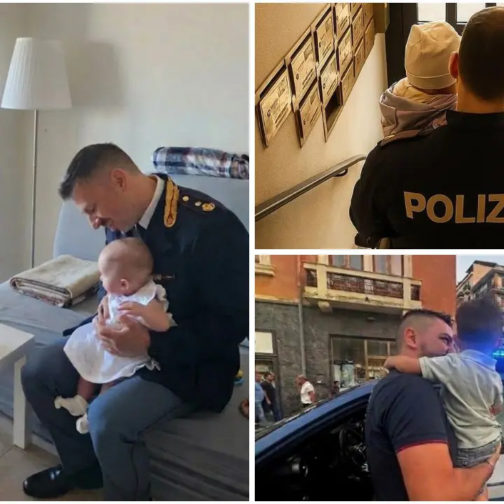 Festa del papà, la Questura di Crotone omaggia i suoi eroi in divisa:\u00A0«Non solo servitori dello Stato,\u00A0anche padri»\n