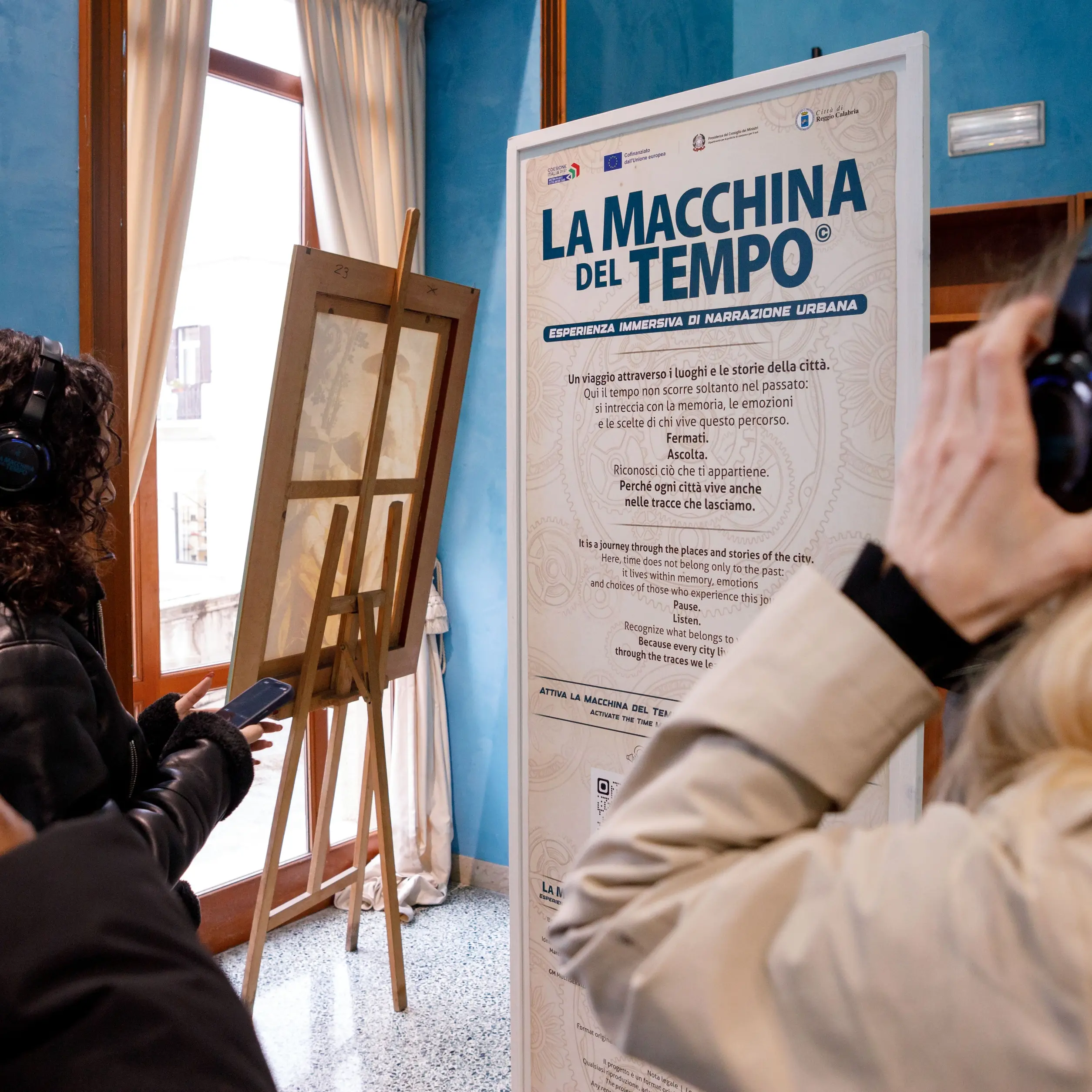 Reggio, alla Pinacoteca Civica inaugurata ieri “La macchina del tempo”\n