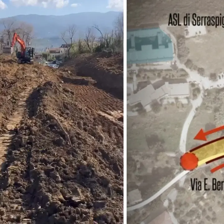 Raddoppio della strada tra Cosenza e Mendicino a Serra Spiga, il cantiere avanza rapidamente\n