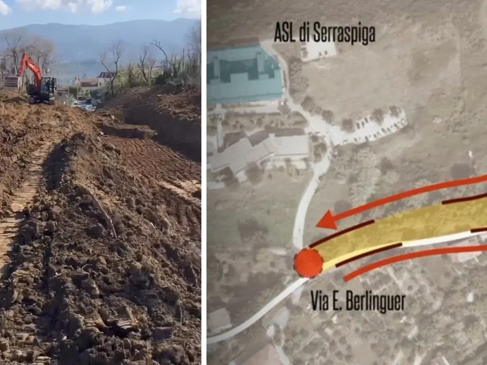 Raddoppio della strada tra Cosenza e Mendicino a Serra Spiga, il cantiere avanza rapidamente