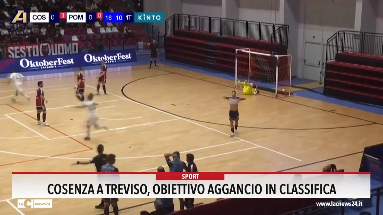 Cosenza, a Treviso obiettivo aggancio in classifica