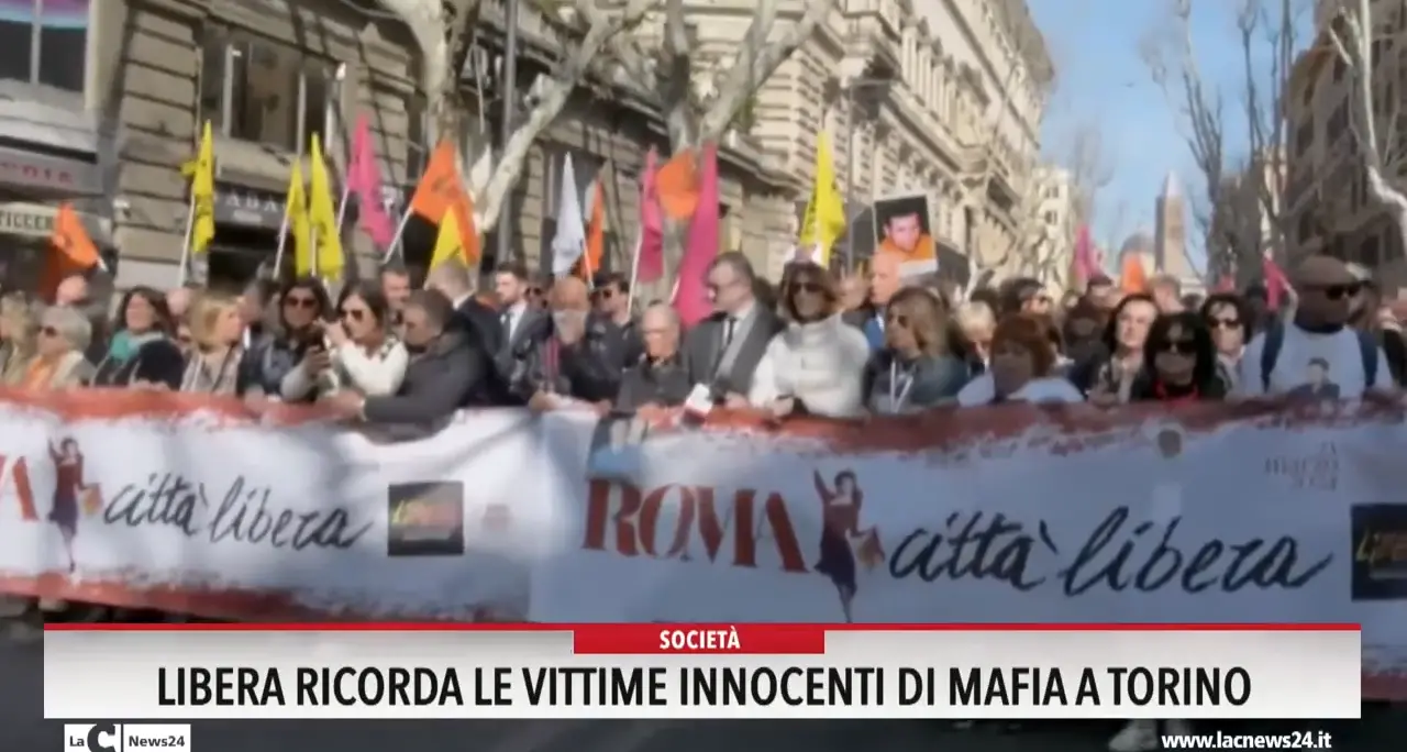 Libera ricorda le vittime innocenti di mafia a Torino