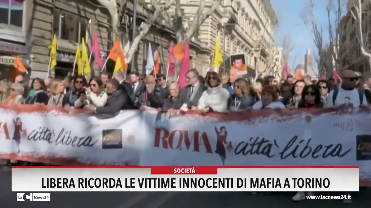 Libera ricorda le vittime innocenti di mafia a Torino