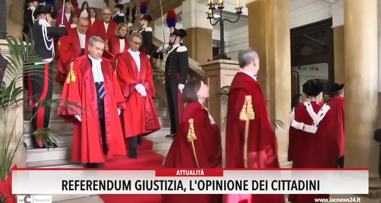 Referendum giustizia, l'opinione dei cittadini
