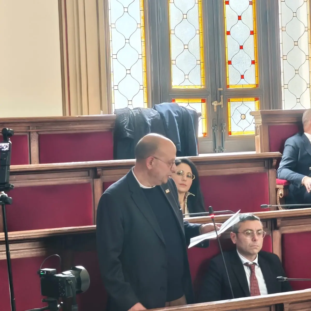 Al via il Consiglio comunale, è il momento dei saluti per Minicuci e Pazzano\n