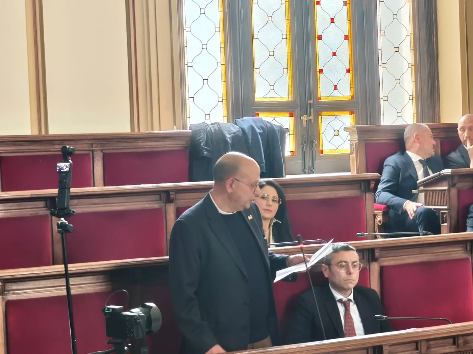 Al via il Consiglio comunale, è il momento dei saluti per Minicuci e Pazzano\n