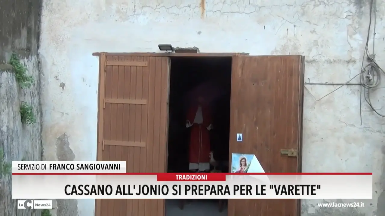 Cassano all'Jonio si prepara per le \"Varette\"
