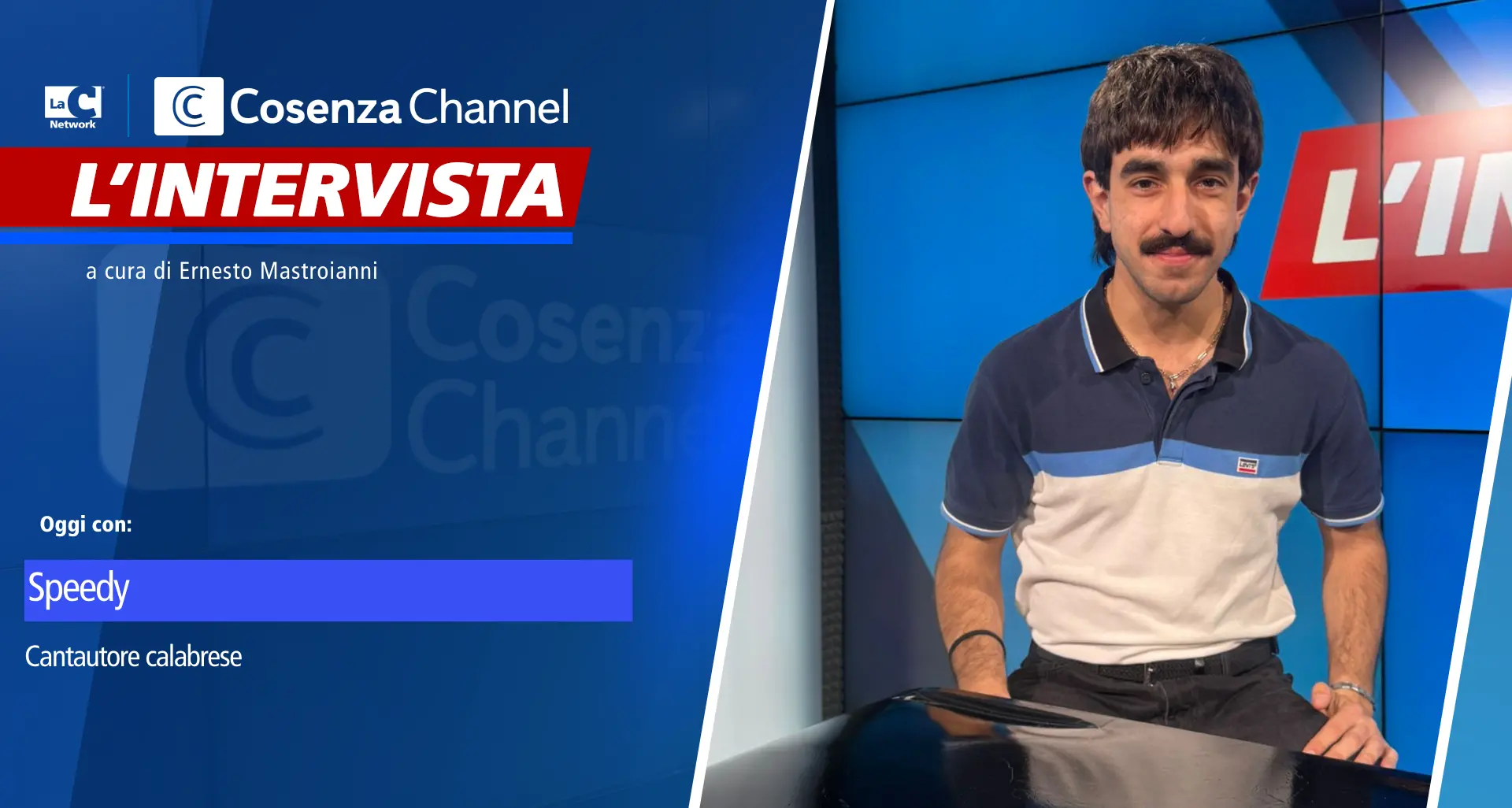 <p>Speedy, li giovane cantautore che racconta la Calabria</p>