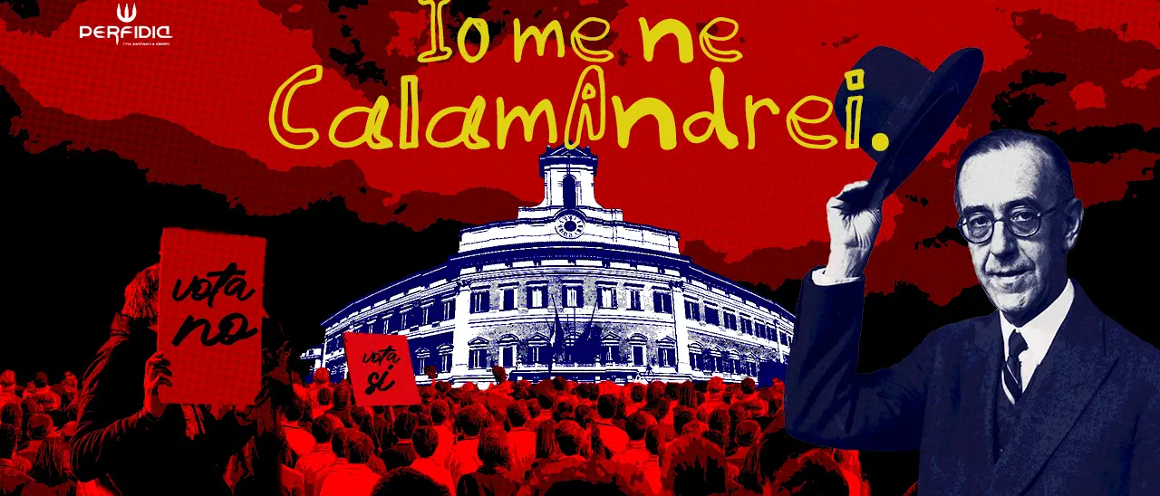 Io me ne CalamAndrei: a Perfidia gli ultimi fuochi d’artificio della campagna referendaria sulla giustizia\n