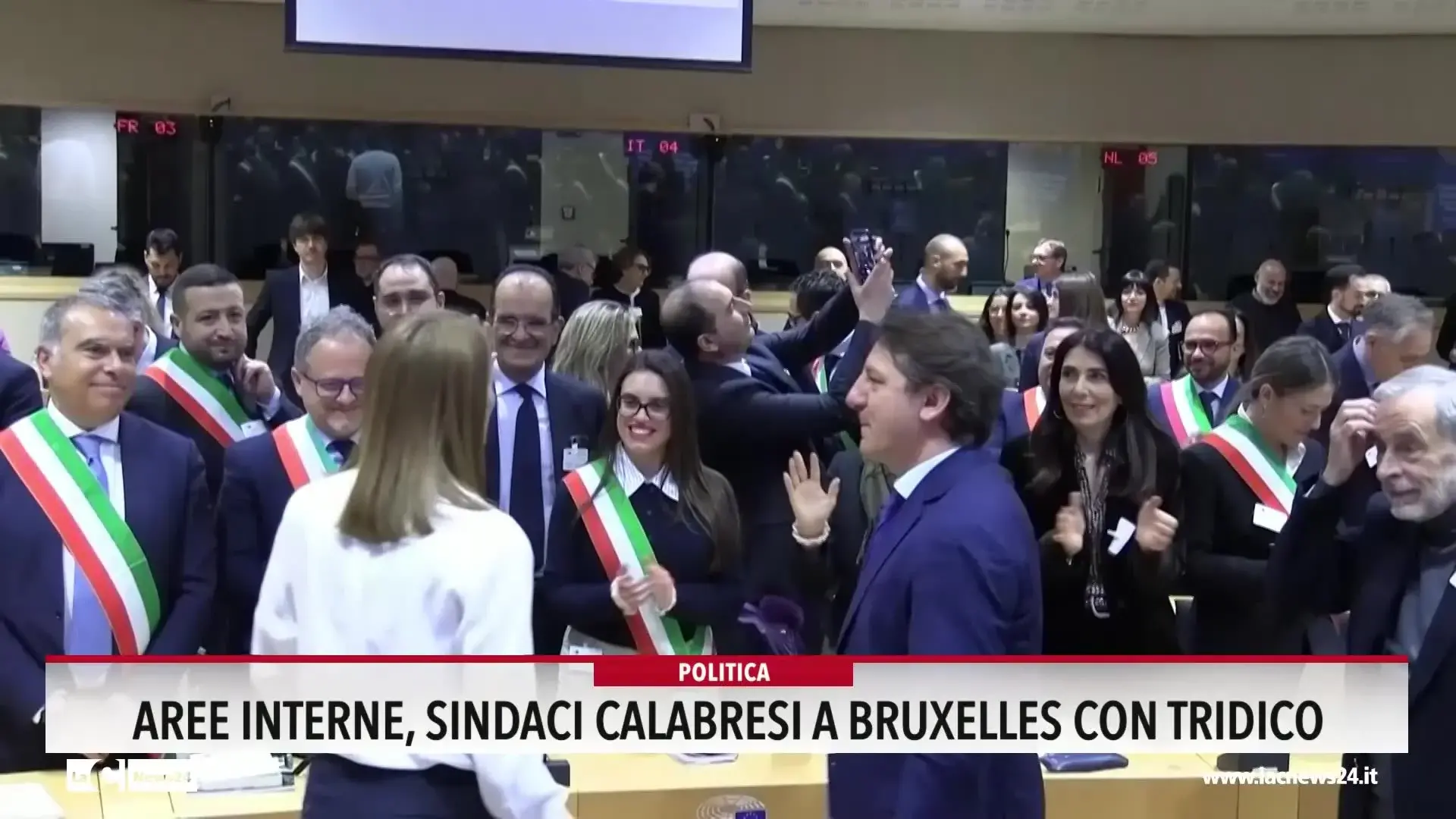 Aree interne, sindaci calabresi a Bruxelles con Tridico