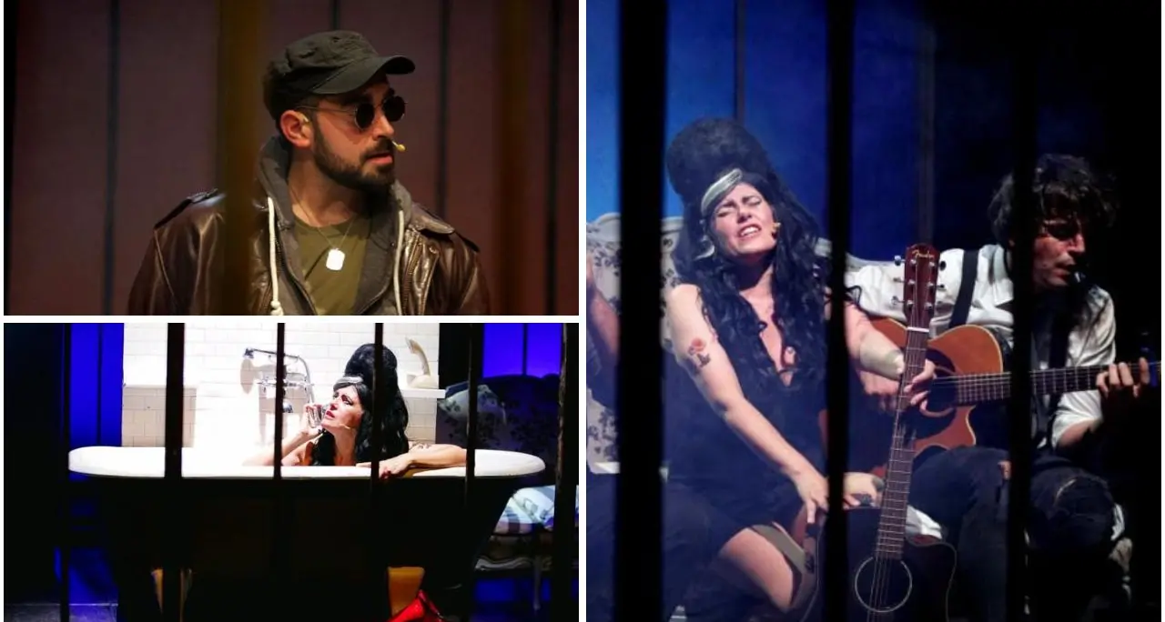 Gli ultimi giorni di Amy Winehouse\u00A0in scena a Lamezia: «Con rispetto abbiamo cercato di raccontare un’artista straordinaria»\n