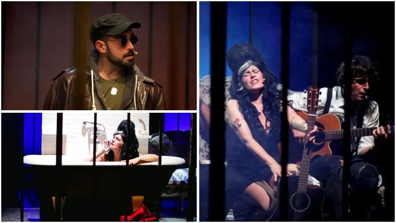 Gli ultimi giorni di Amy Winehouse\u00A0in scena a Lamezia: «Con rispetto abbiamo cercato di raccontare un’artista straordinaria»\n
