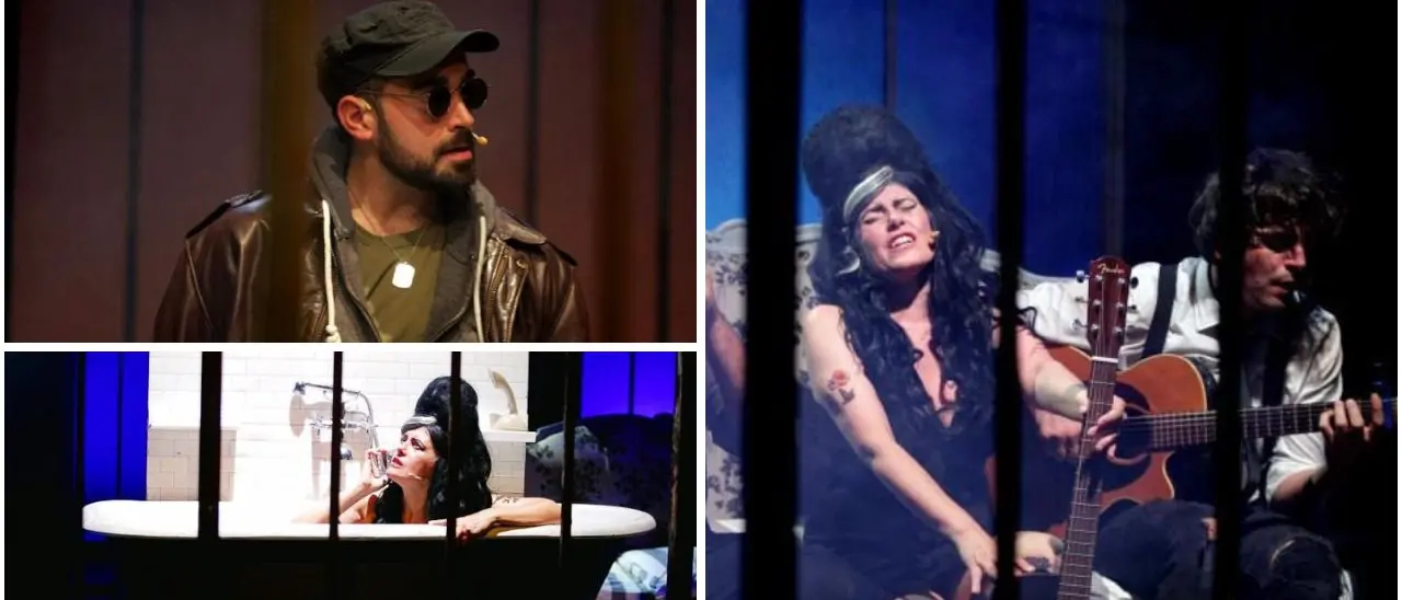 Gli ultimi giorni di Amy Winehouse\u00A0in scena a Lamezia: «Con rispetto abbiamo cercato di raccontare un’artista straordinaria»\n