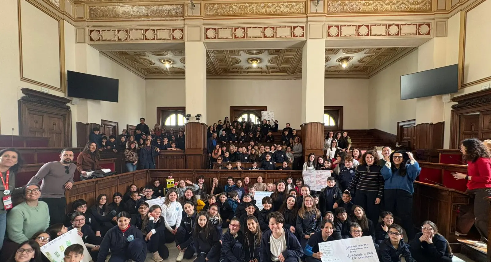 “Fuoriclasse in Movimento”, 150 piccoli alunni protagonisti a Palazzo San Giorgio\n