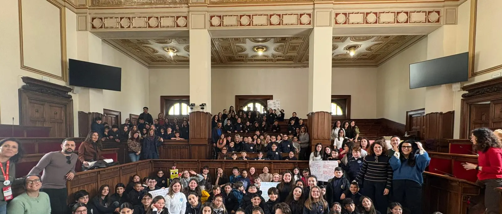 “Fuoriclasse in Movimento”, 150 piccoli alunni protagonisti a Palazzo San Giorgio\n