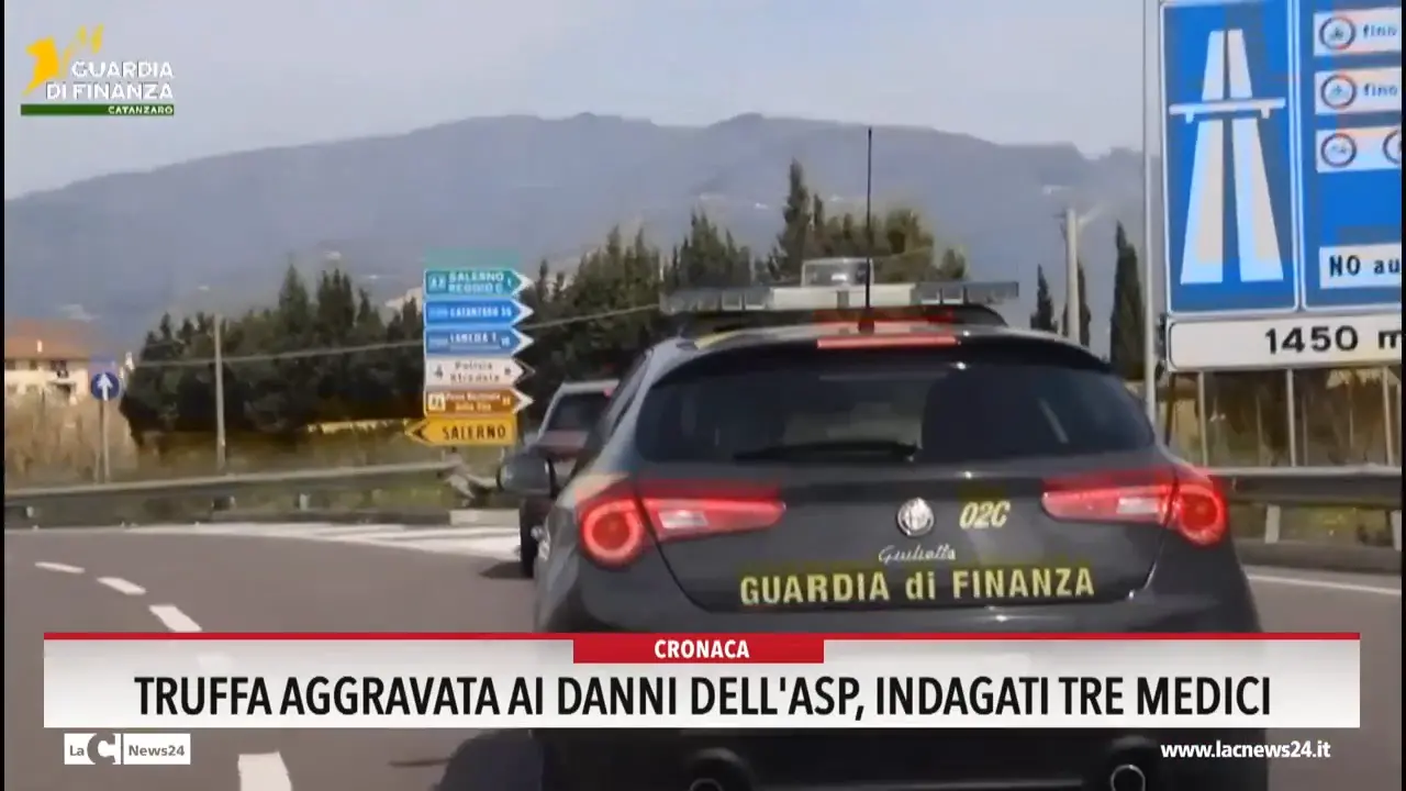 Truffa aggravata ai danni dell'Asp, indagati tre medici