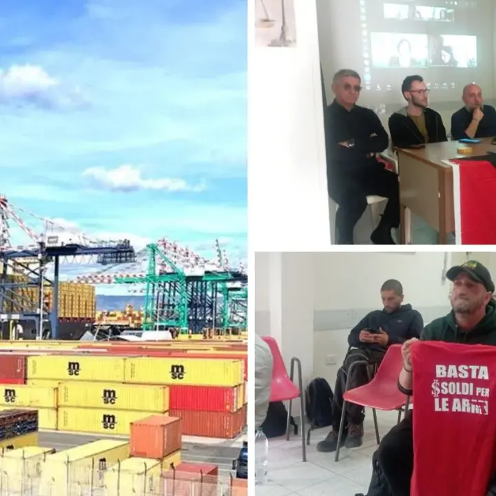 A Gioia Tauro container sospetti verso Israele, l’allarme dei pacifisti: «La Calabria resti fuori dalle rotte di guerra»\n