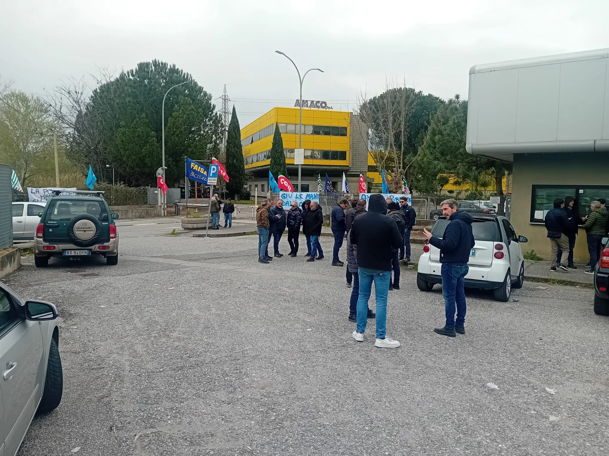 Amaco, stato di agitazione e sit in permanente dei lavoratori del TPL\n