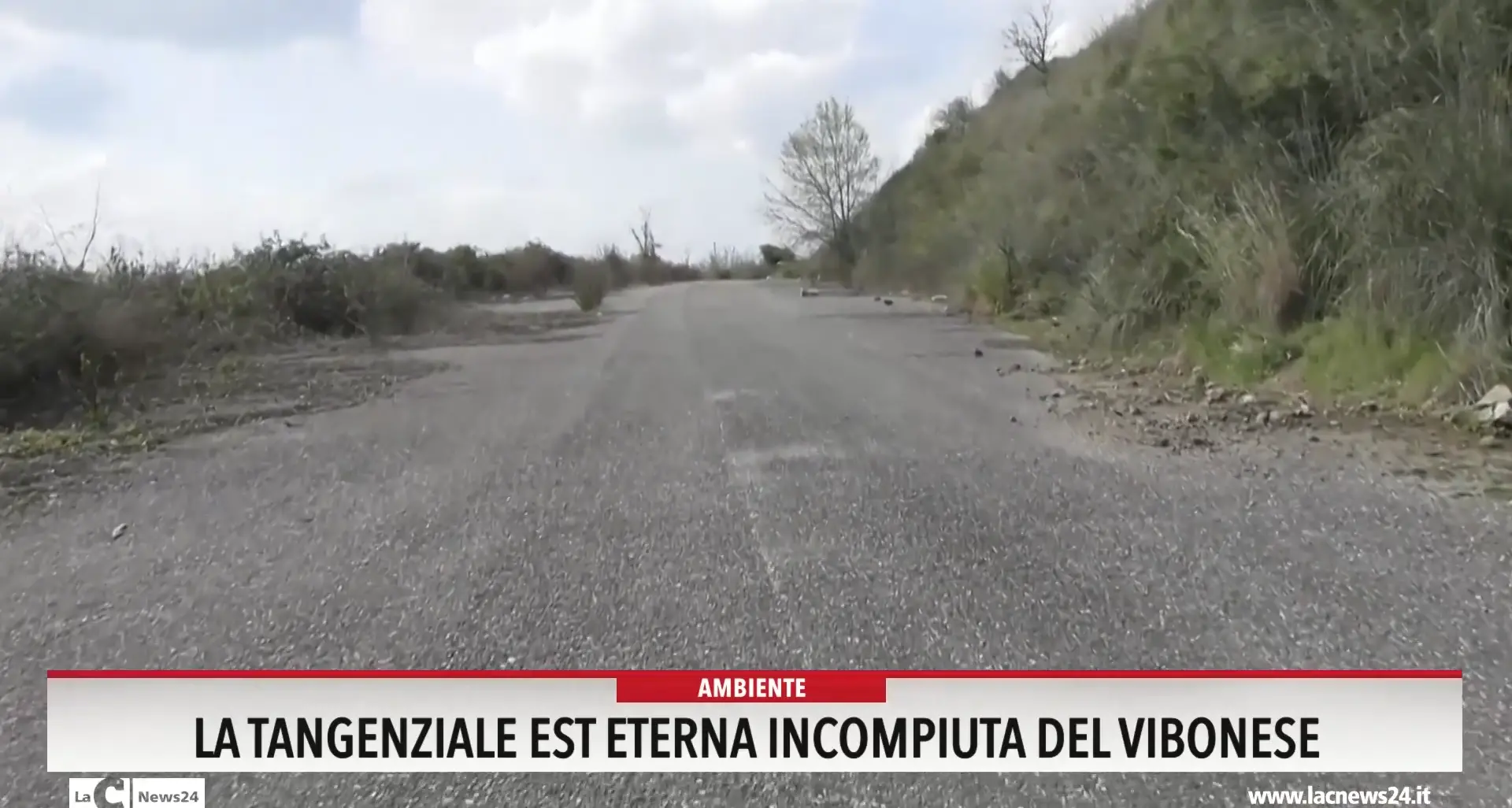 <p>La Tangenziale Est di Vibo eterna incompiuta della Calabria</p>