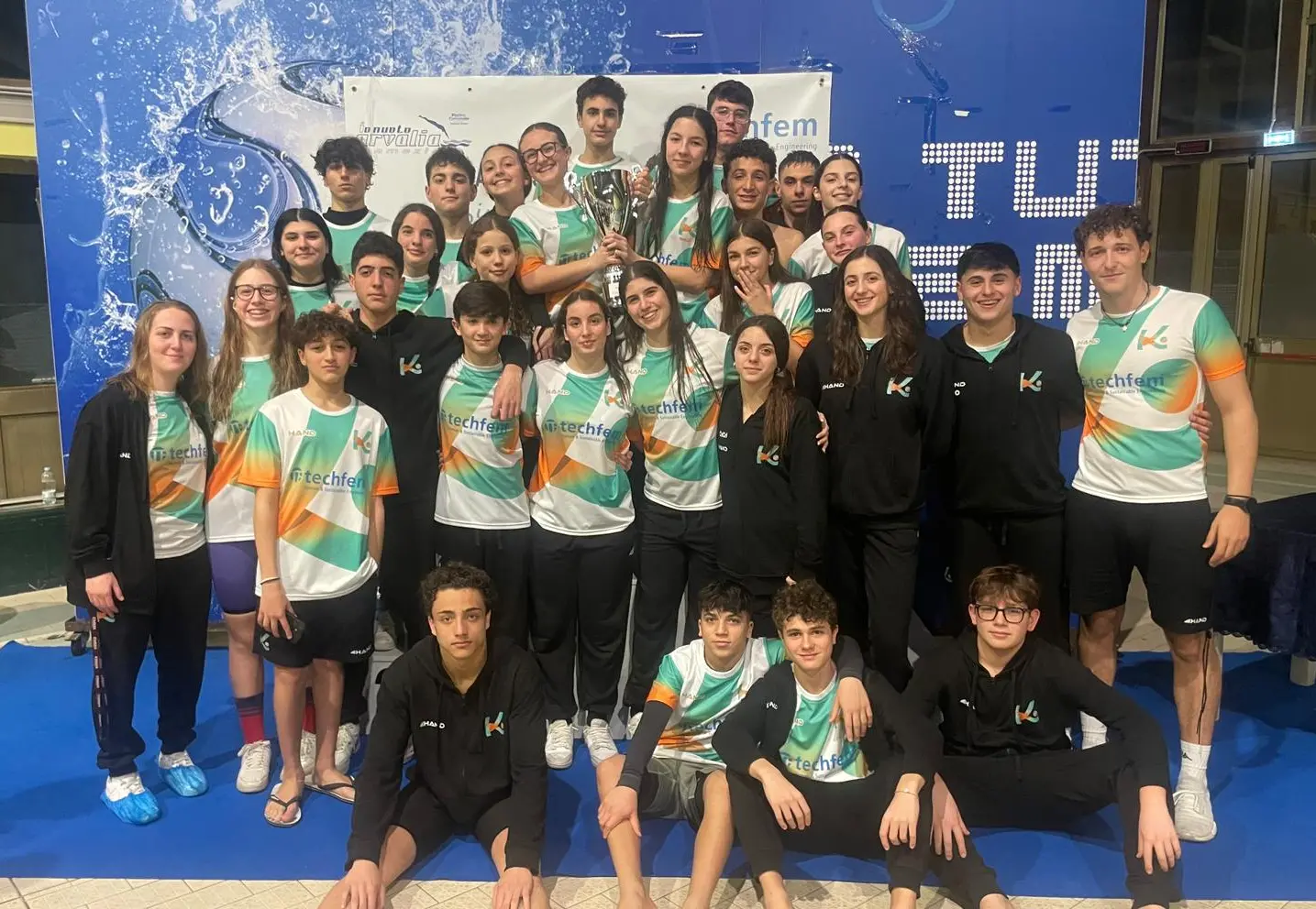La Kairos Nuoto Lamezia trionfa alle regionali di categoria:\u00A0si conferma prima in Calabria\n