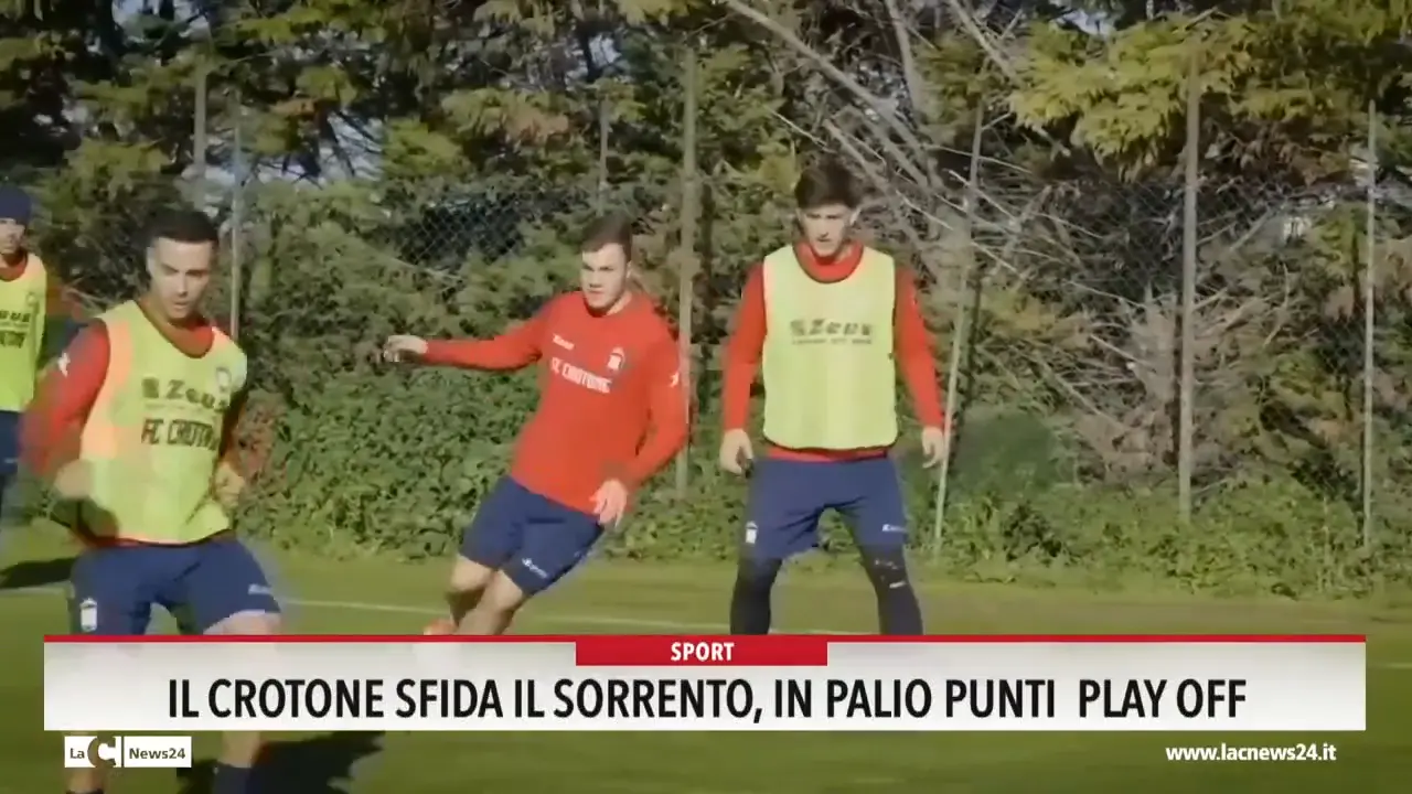 Il Crotone sfida il Sorrento, in palio punti Play Off