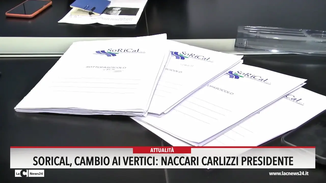 Sorical, cambio ai vertici: Naccari Carlizzi presidente