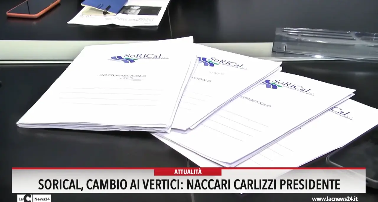 Sorical, cambio ai vertici: Naccari Carlizzi presidente