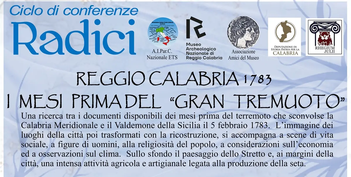 Al museo di Reggio\u00A0l'incontro su Reggio Calabria 1783. I mesi prima del “Gran Tremuoto”\n