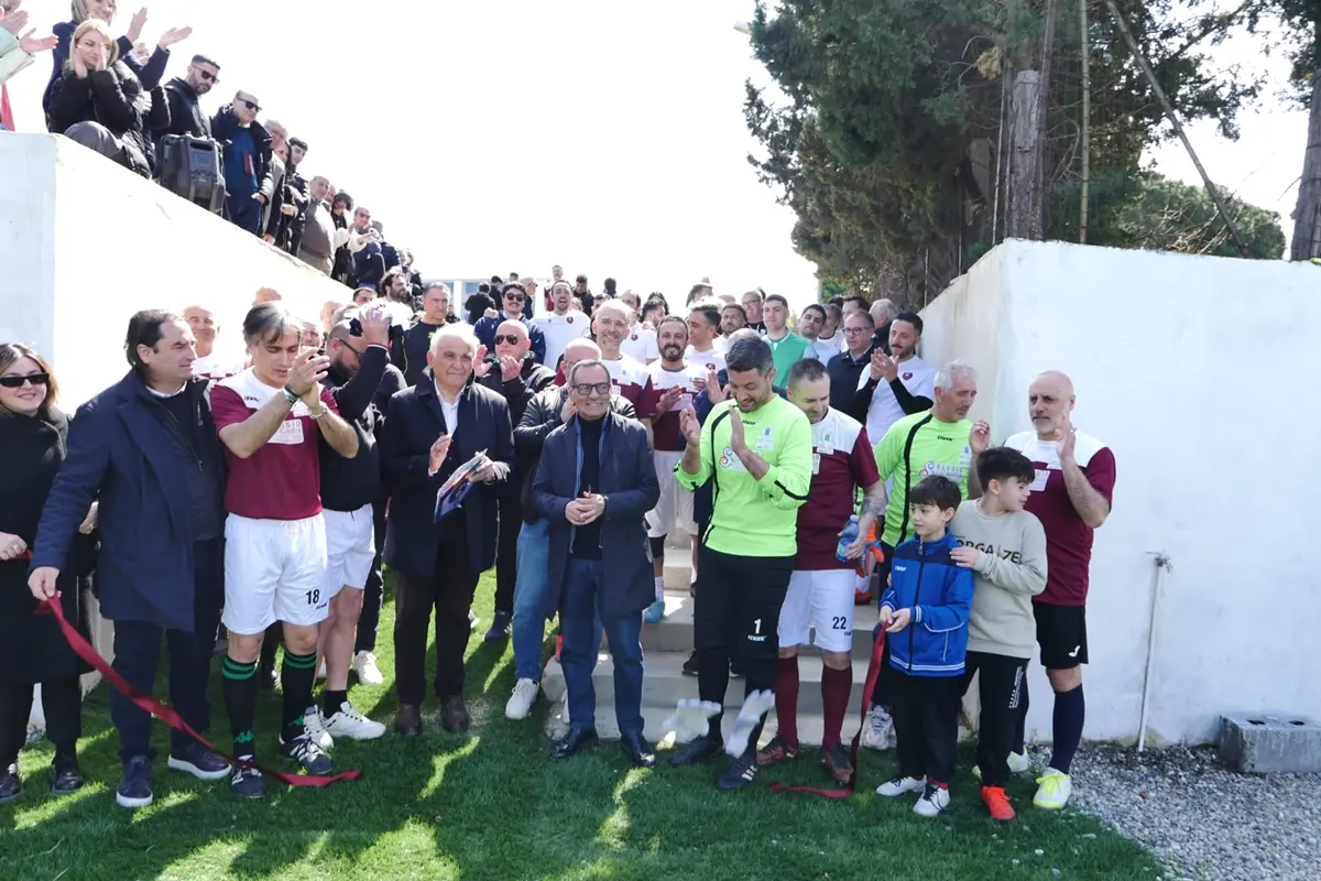Inaugurato il rinnovato impianto di calcio “Pietro Reitano” a Catona\u00A0\n