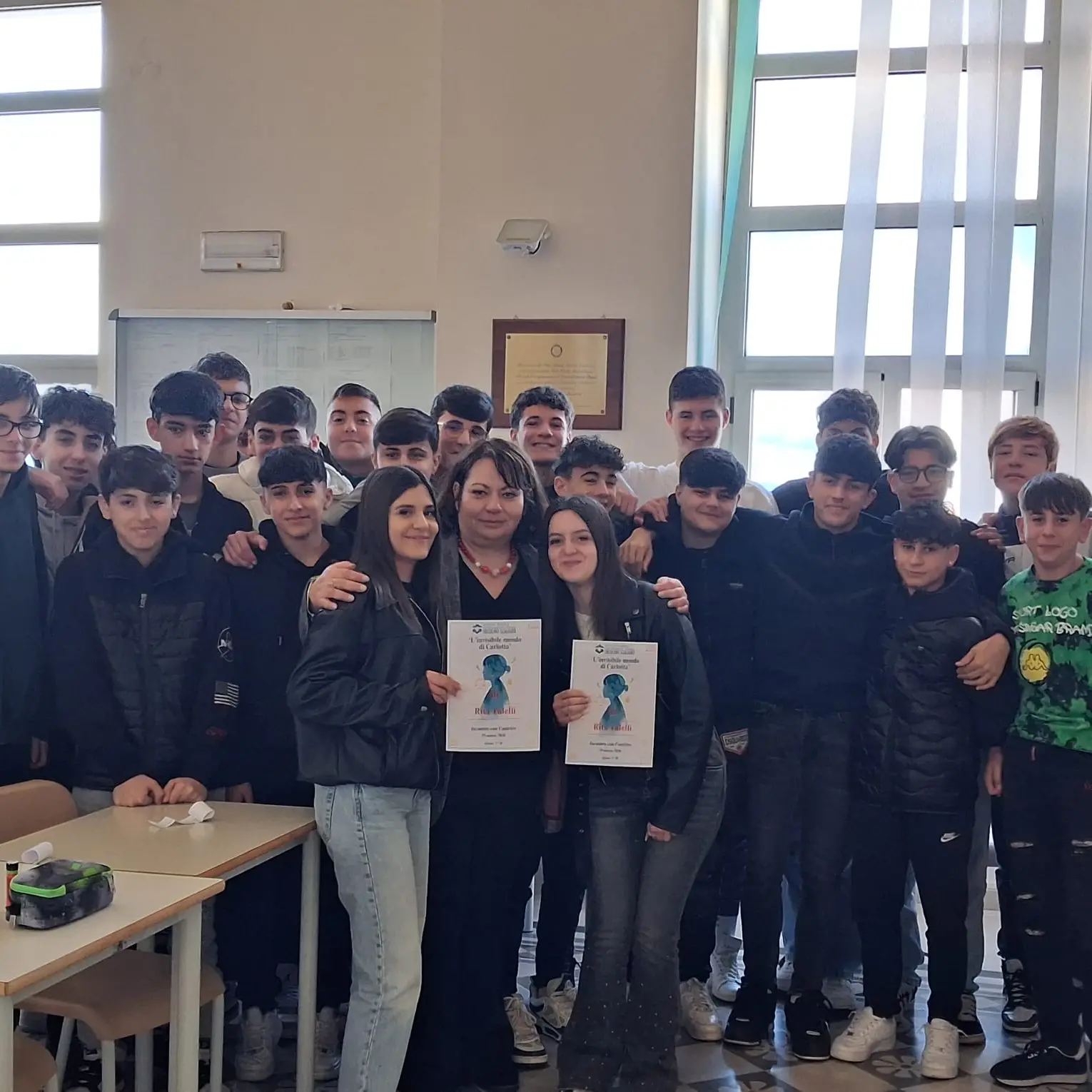 Legalità e consapevolezza: all’Istituto\u00A0Scalfaro di Catanzaro\u00A0presentato il libro “L’invisibile mondo di Carlotta”\n