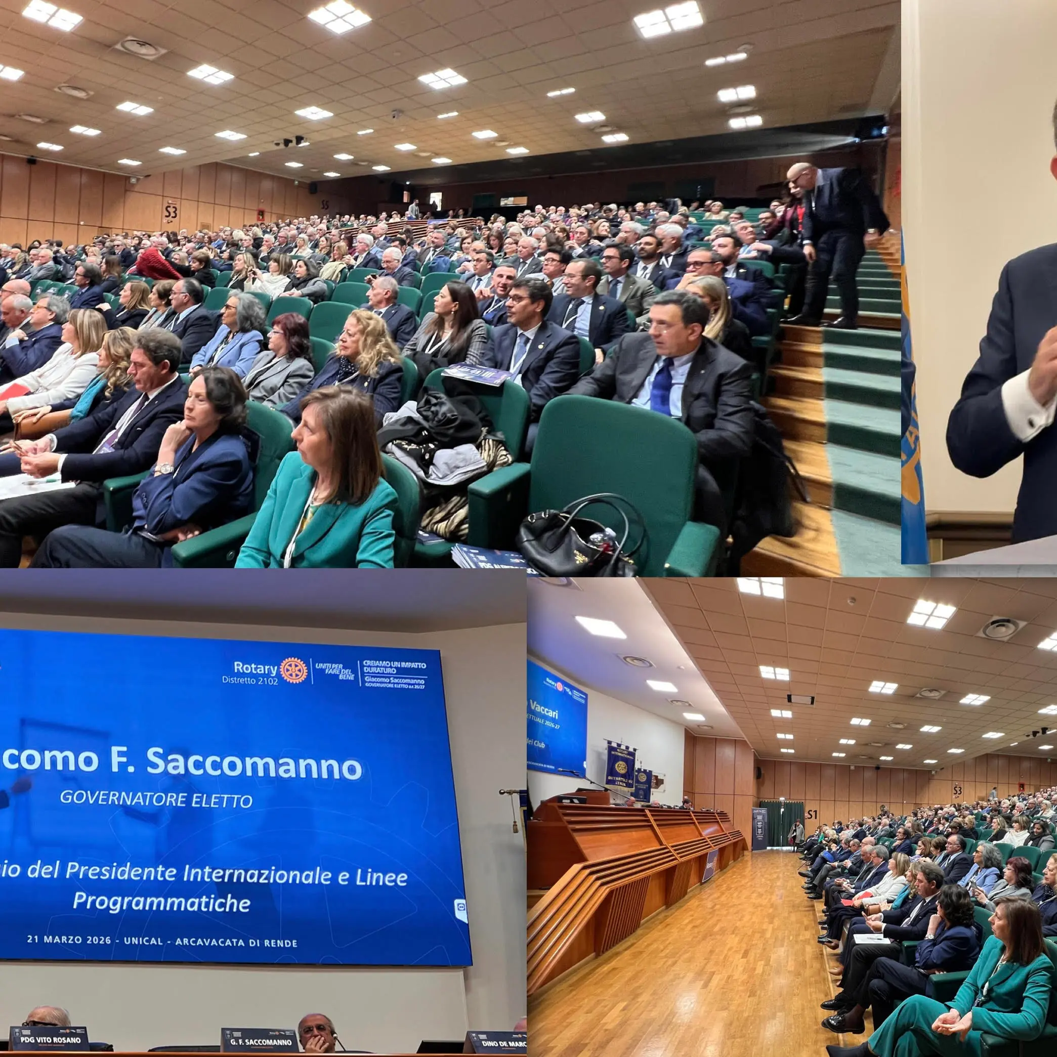 Dalla Calabria un Rotary più forte e protagonista del cambiamento,\u00A0Saccomanno:\u00A0 «Lasciamo\u00A0il segno nei territori»\n