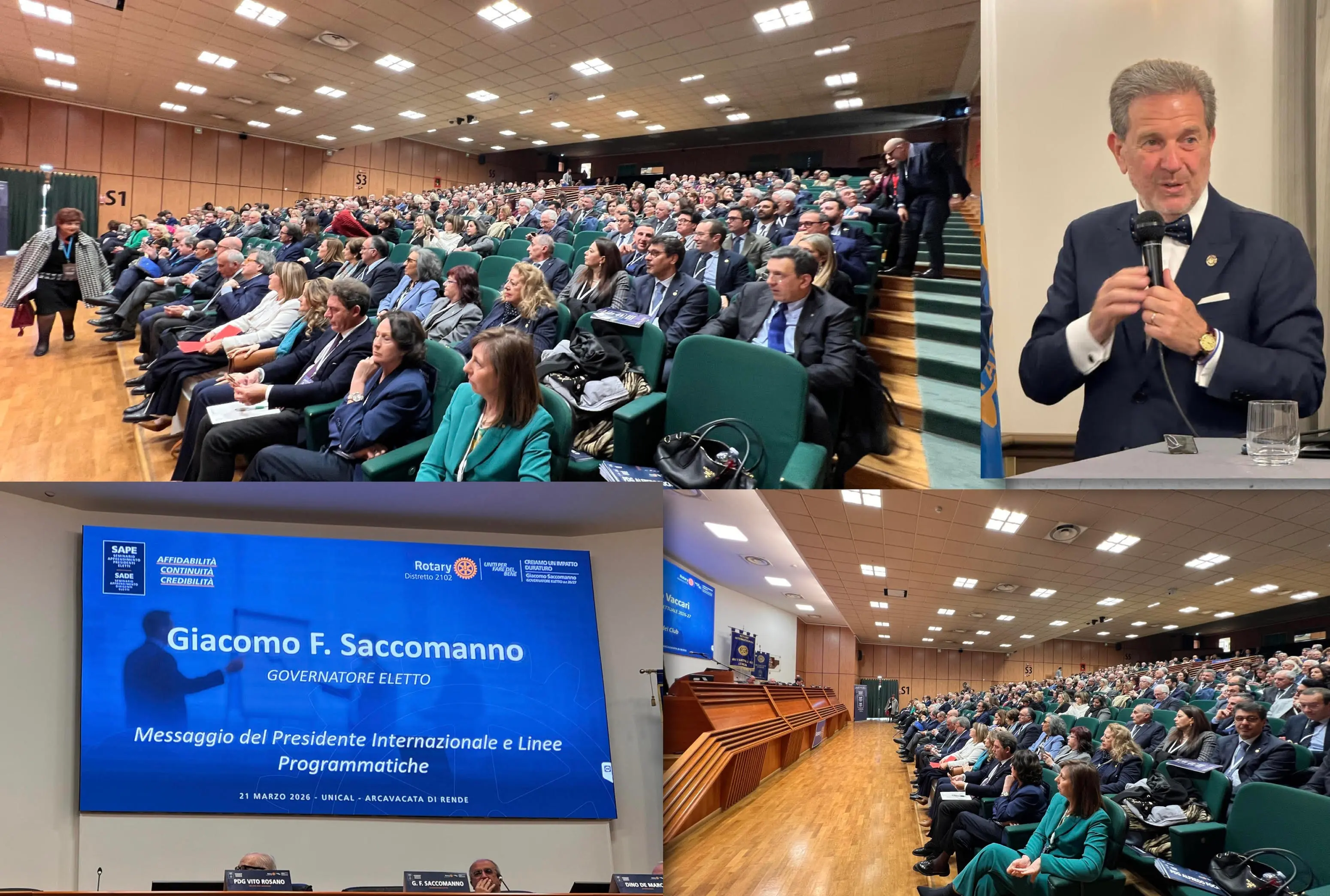 Dalla Calabria un Rotary più forte e protagonista del cambiamento,\u00A0Saccomanno:\u00A0 «Lasciamo\u00A0il segno nei territori»\n