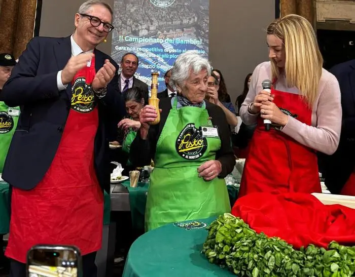 Campionato mondiale di pesto alla genovese: vince una nonna di 85 anni\n