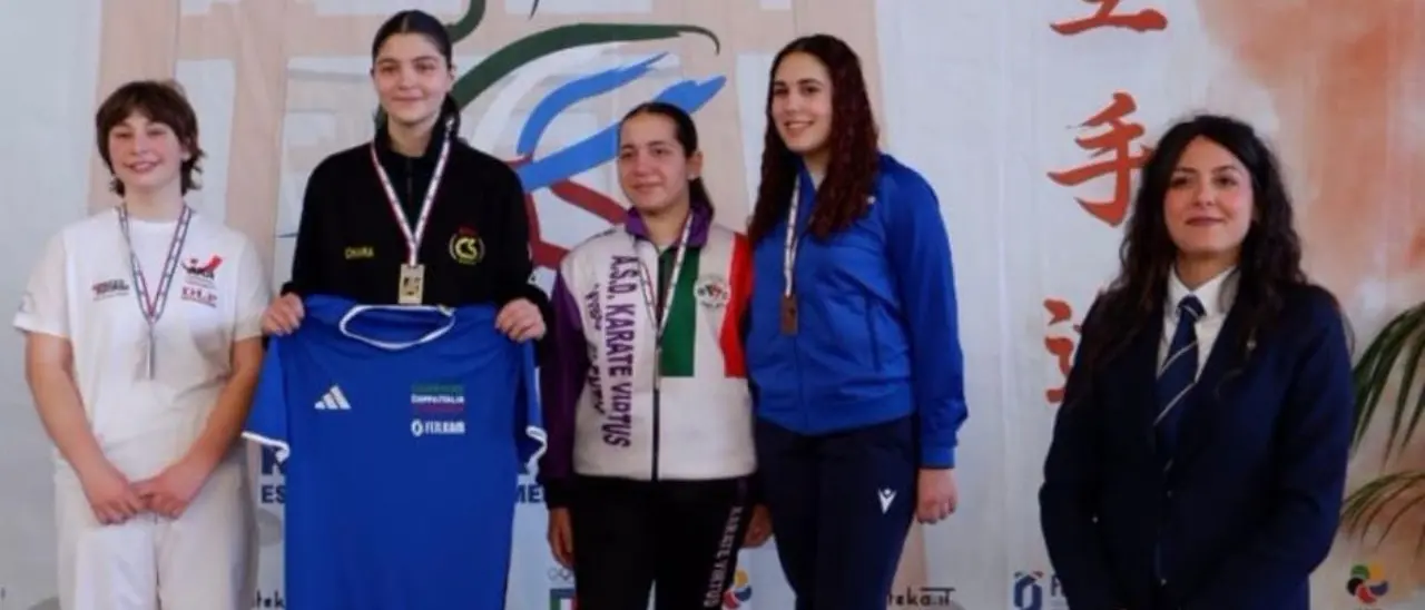 Karate, la Virtus Vibo conquista Follonica e la Coppa Italia Fijlkam: oro per Ilaria Primavera,\u00A0bronzo per Desireè Fazio\n