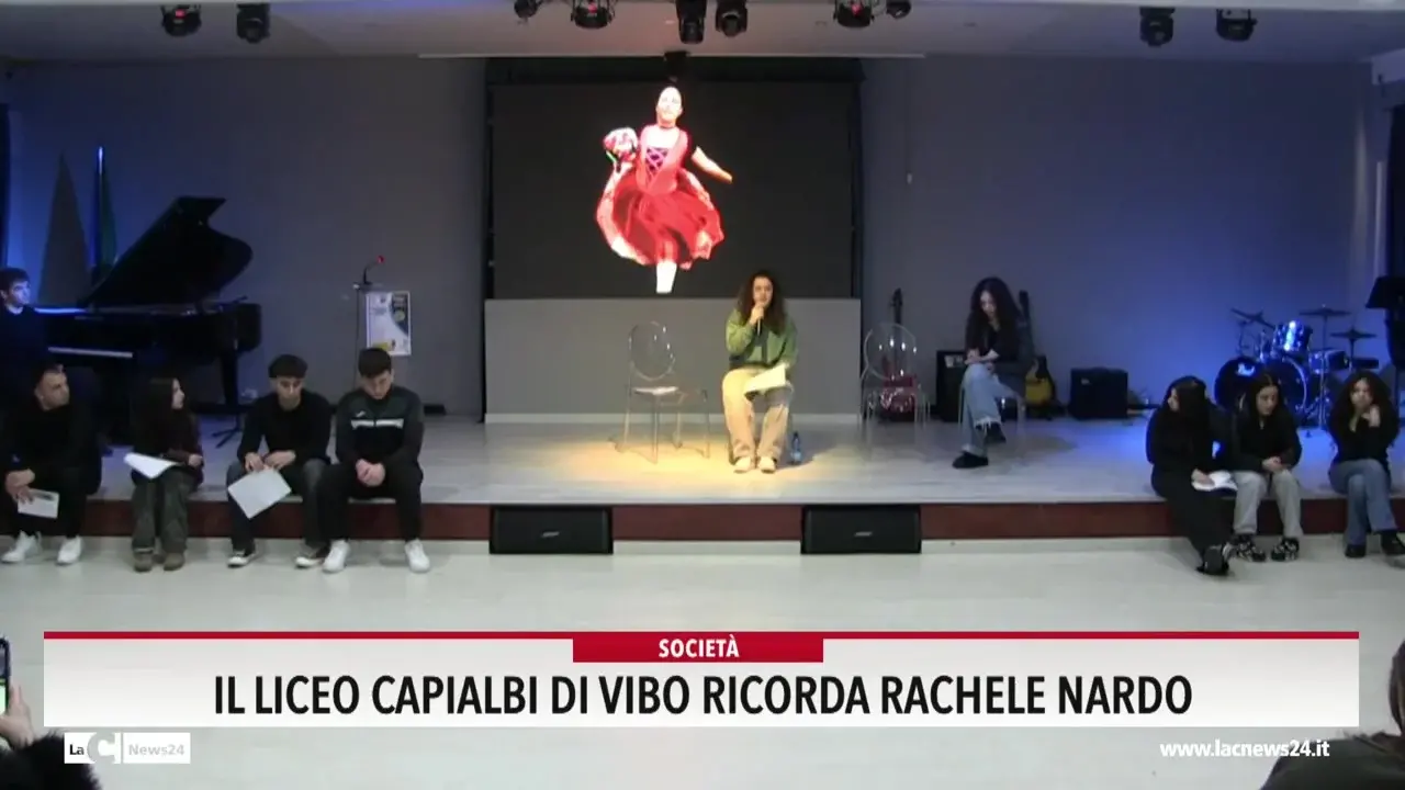 Il liceo Cabialbi di Vibo ricorda Rachele Nardo