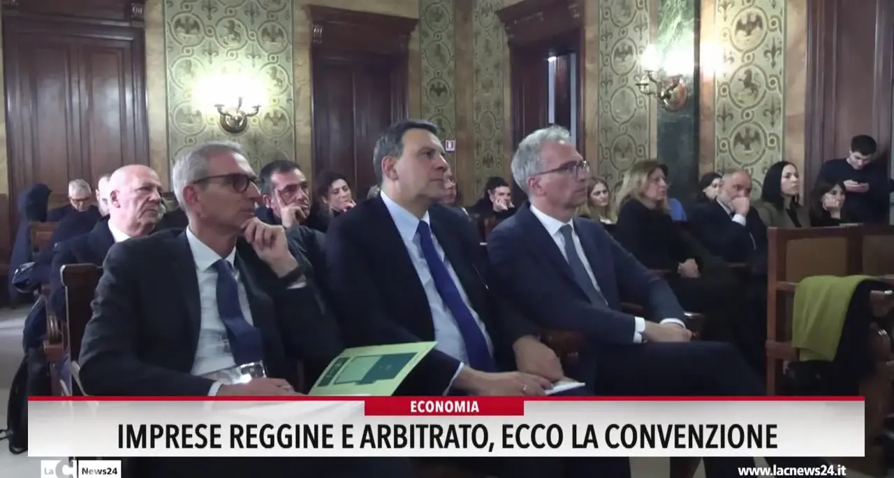 Imprese reggine e arbitrato: ecco la convenzione