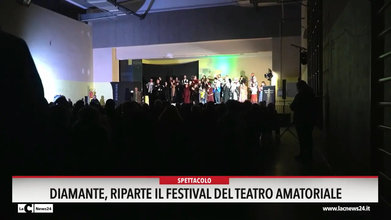 Diamante, riparte il festival del teatro amatoriale