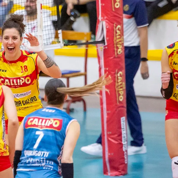 <p>Diciotto su venti per la Tonno Callipo, le ragazze di coach Saja battono anche Cerignola: «Brave nella gestione»</p>