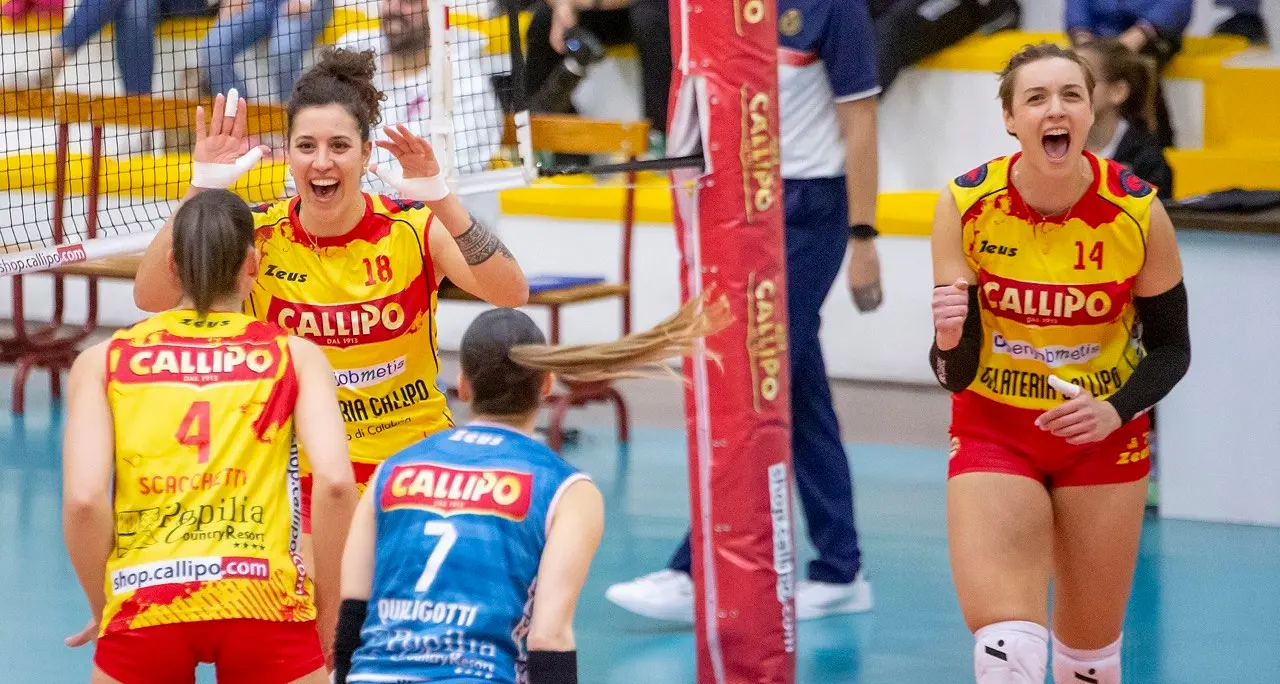 <p>Diciotto su venti per la Tonno Callipo, le ragazze di coach Saja battono anche Cerignola: «Brave nella gestione»</p>