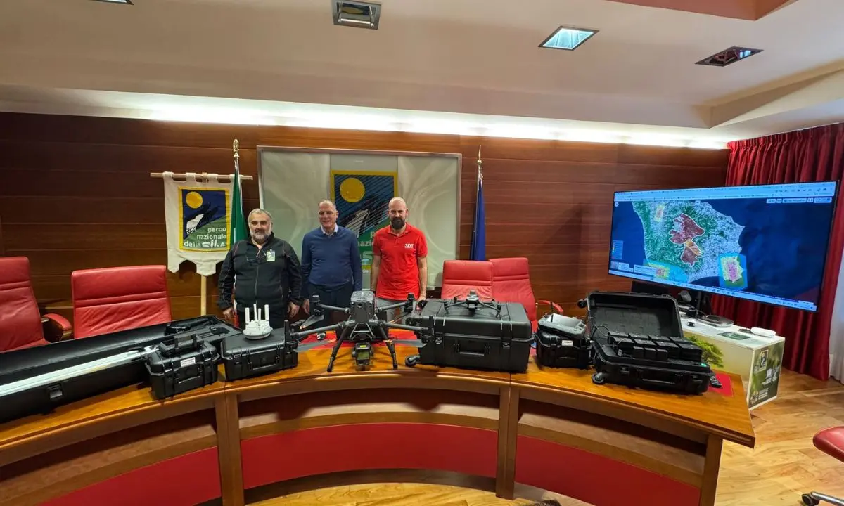 Parco della Sila, droni e tecnologie avanzate per rafforzare la tutela ambientale\n