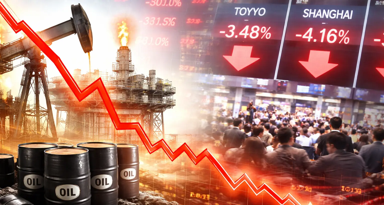 Petrolio, il prezzo sale ancora: borse asiatiche in caduta libera per la crisi Iran-USA\n