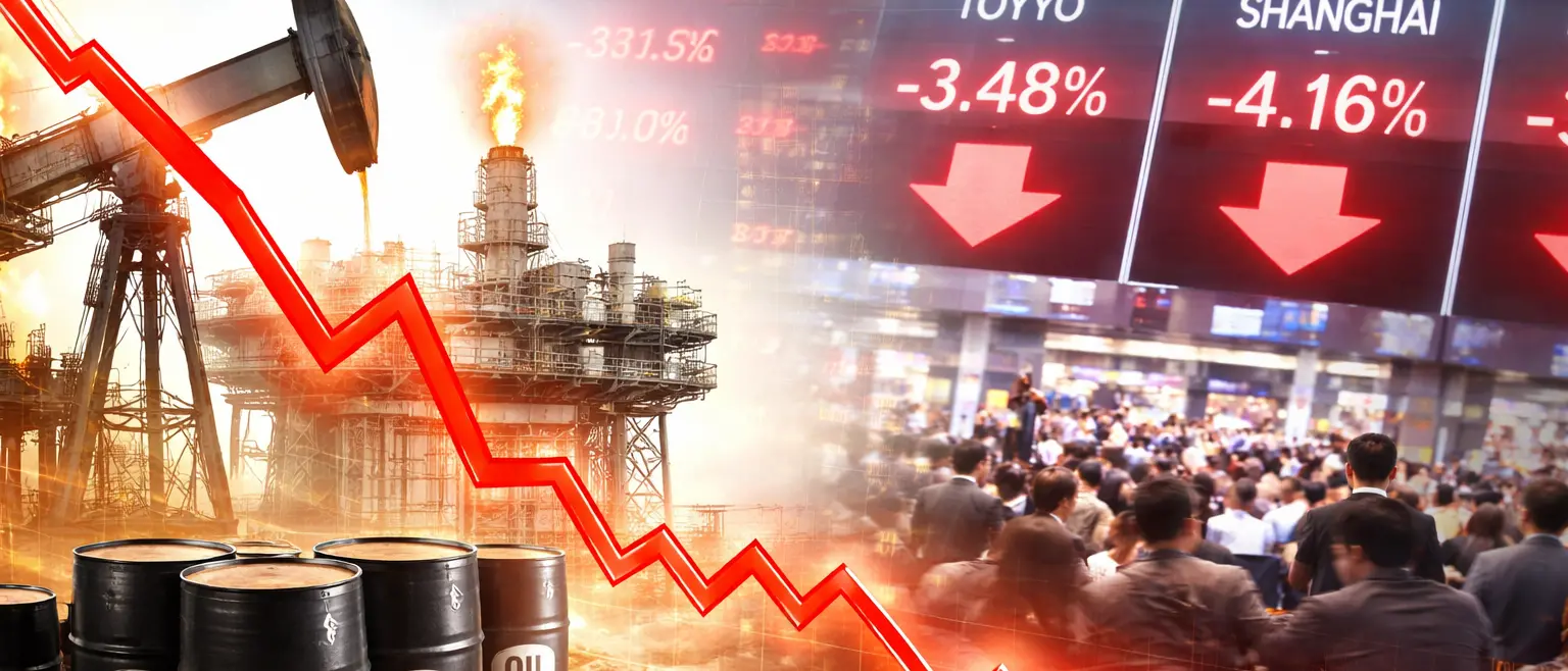 Petrolio, il prezzo sale ancora: borse asiatiche in caduta libera per la crisi Iran-USA\n