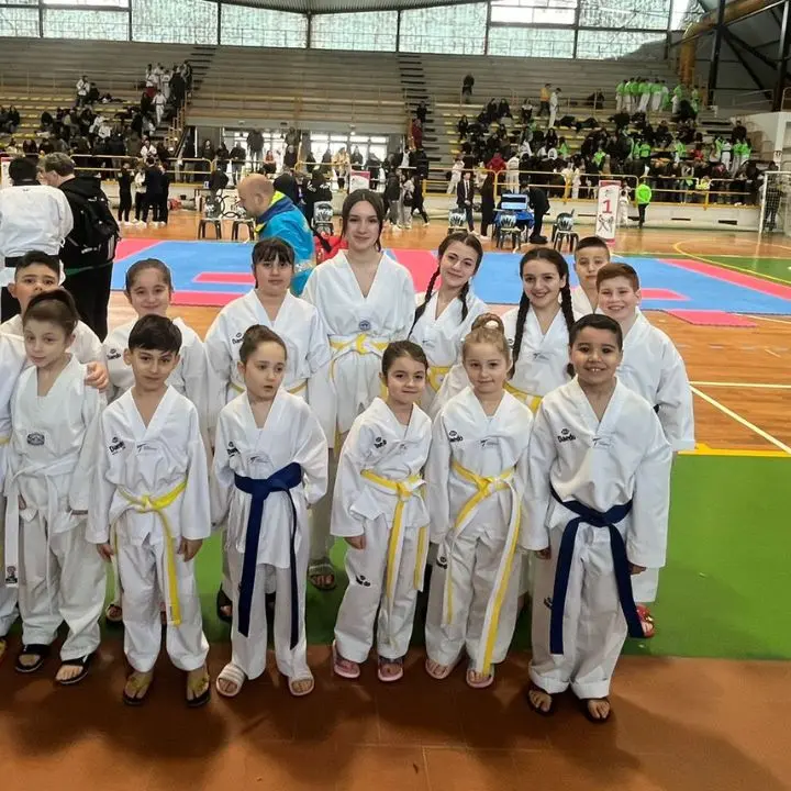 Il team Champions Taekwondo di Vibo protagonista al campionato regionale: ben 13\u00A0le medaglie conquistate al Palagallo di Catanzaro\n