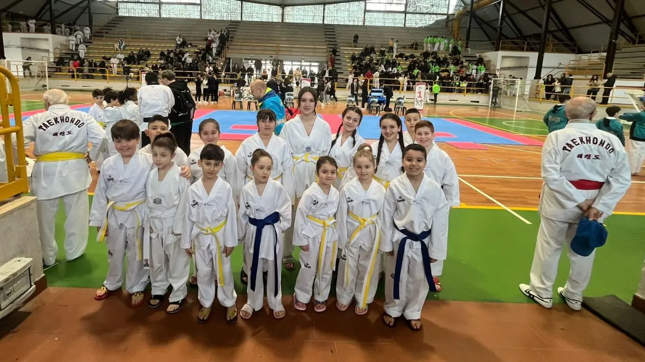 Il team Champions Taekwondo di Vibo protagonista al campionato regionale: ben 13\u00A0le medaglie conquistate al Palagallo di Catanzaro\n
