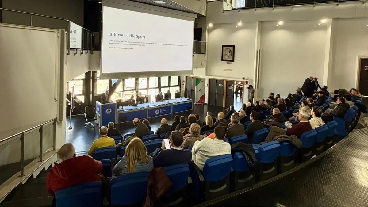 La Riforma dello Sport al centro del seminario del Coni Calabria nell'aula magna magna Quistelli\u00A0della\u00A0Mediterranea\u00A0\n
