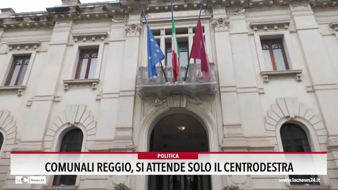 Comunali Reggio, si attende solo il Centrodestra