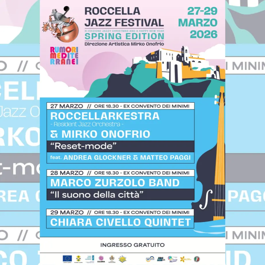 Roccella Jazz Rumori Mediterranei torna con un’edizione straordinaria di primavera: è la prima volta in 40 anni\n